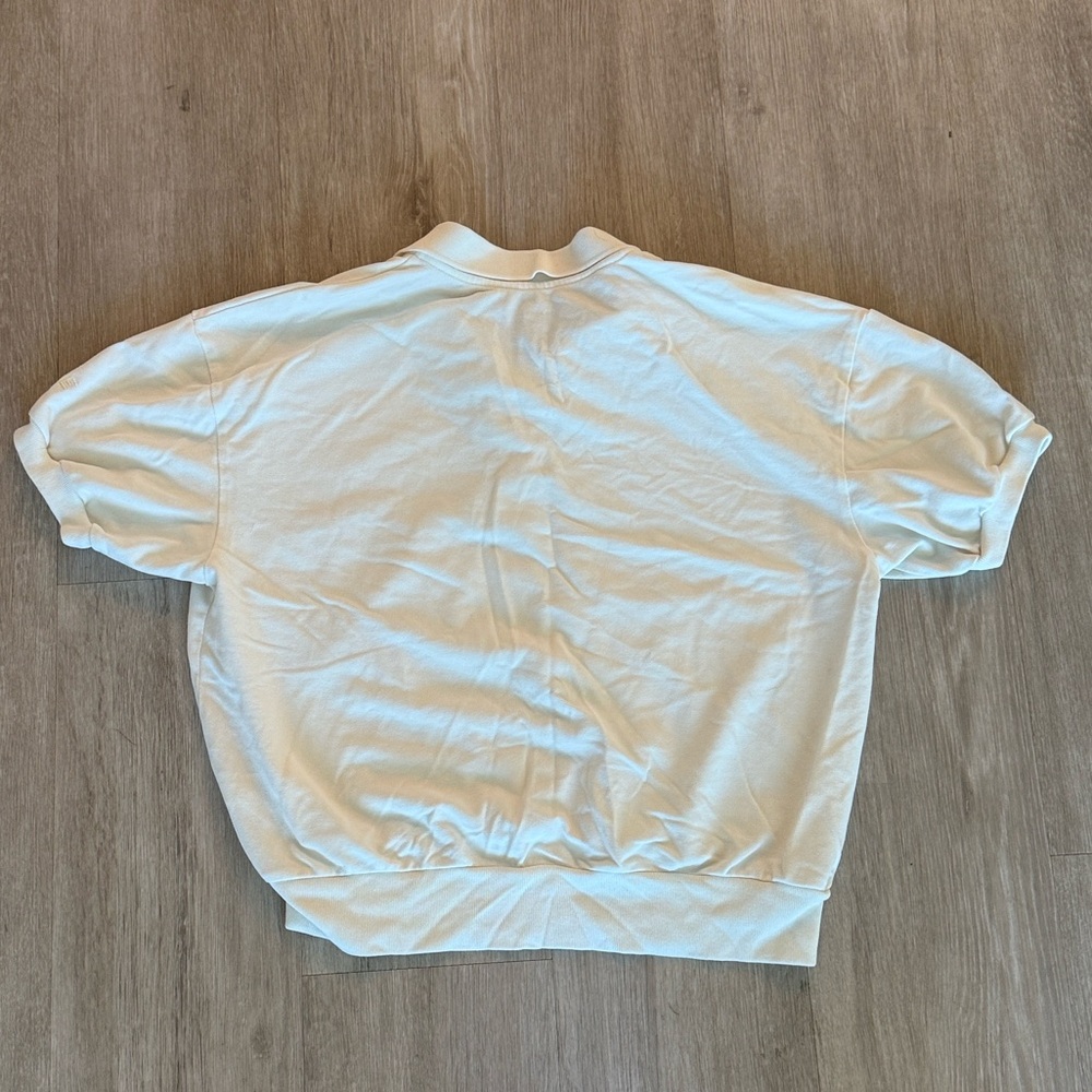 Everlane the Oversized Polo shirt White - Picture 3 of 4